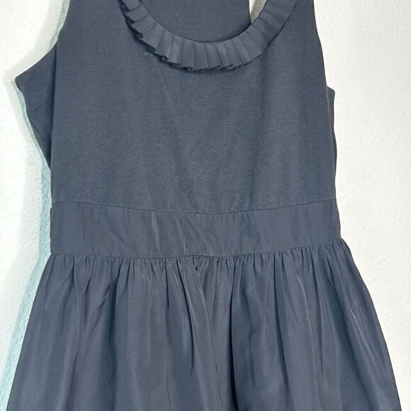 Twelve by Twelve Black Tiered Tulle Bow Back Fit and Flare Dress S - Picture 4 of 11